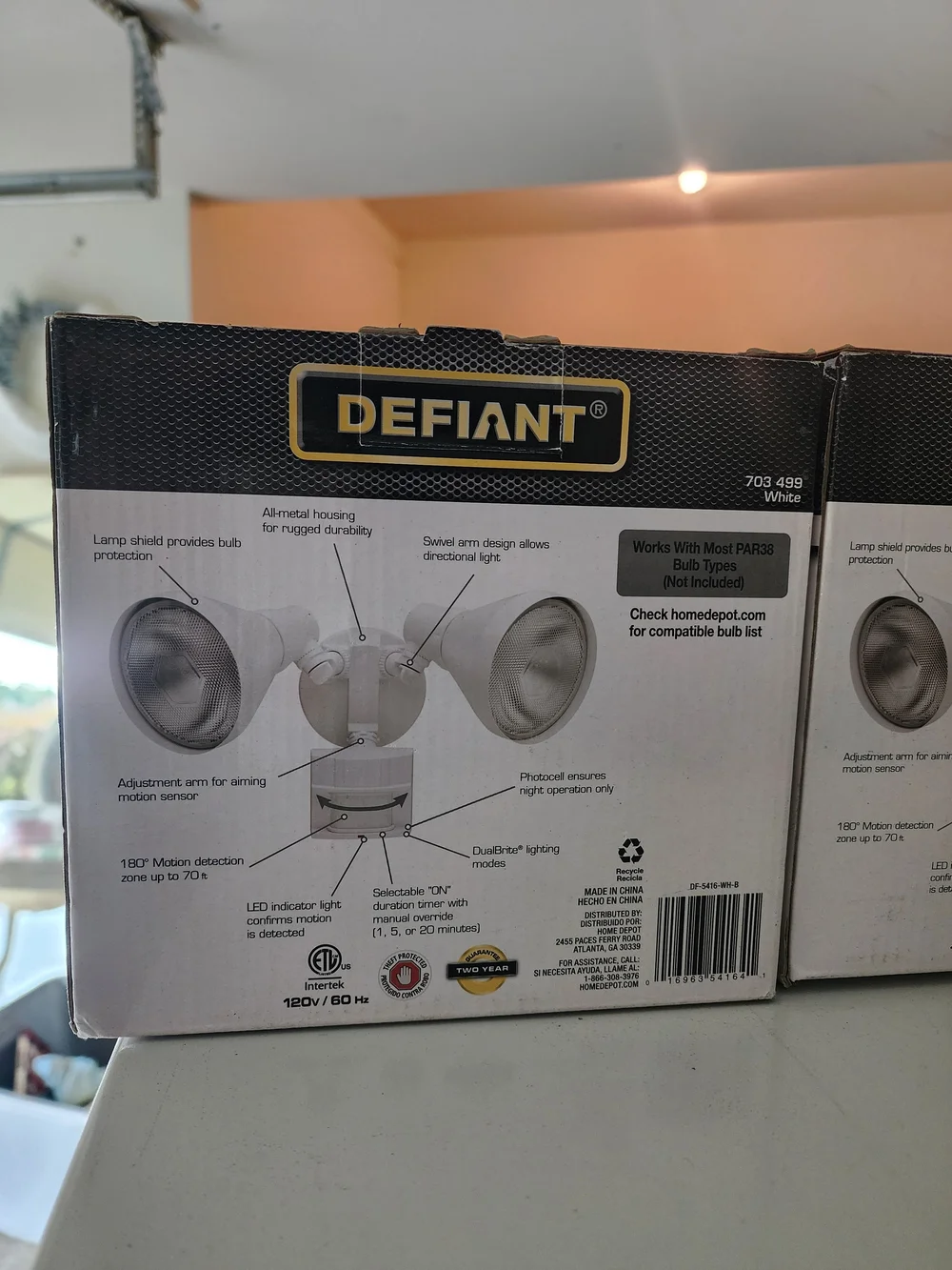 Defiant motion security